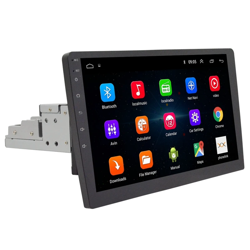 10.1 Inch Android 8.1 Single Spindle Car Gps Navigation Multi-Angle Rotary Shaking Head Mp5 Player |