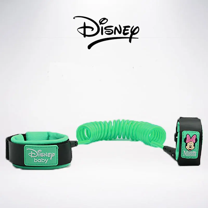 3 Disney анти-потерянная защелка безопасности браслет на запястье поводок жгут уличная прогулочная веревка ребенок веревка стальной ремень - Цвет: 3