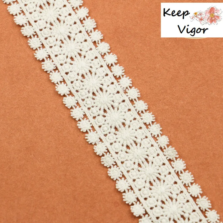 

(15 yards/lot)width:4.2cm embroidery lace decoration ribbon DIY webbing garment sewing accessories material wedding party