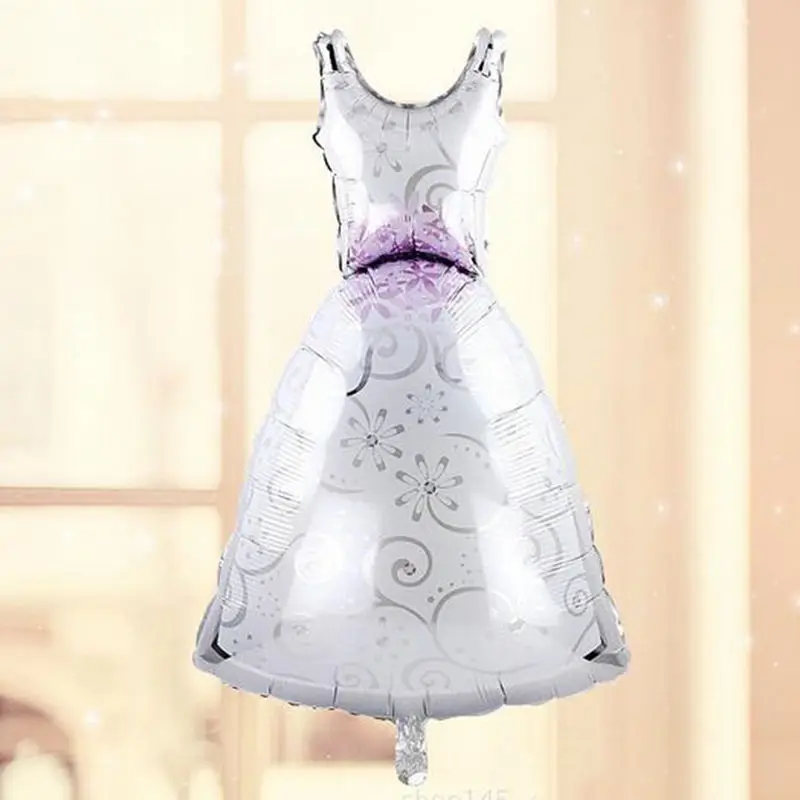 2017 Творческая Дизайн Жених и невеста платье формы алюминиевой пленки воздушные