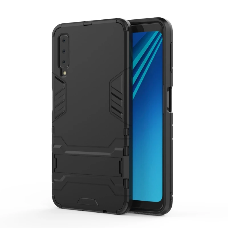 

HAWEEL Shockproof PC + TPU Case for Galaxy A7 (2018) with Holder