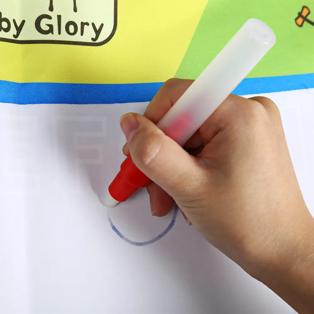80 x 60cm Baby Kids Add Water with Magic Pen Doodle Painting Picture Drawing Play Mat in Toys Board Gift Christmas | Игрушки и хобби