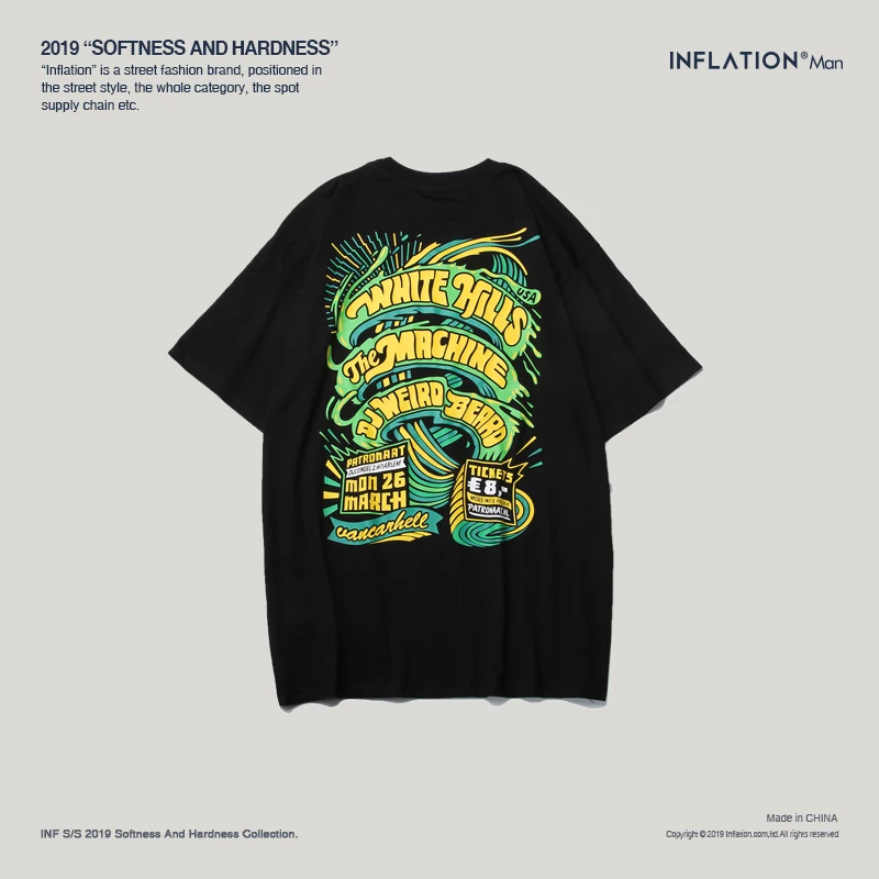 Мужская Летняя Повседневная футболка в стиле хип-хоп с коротким рукавом круглым