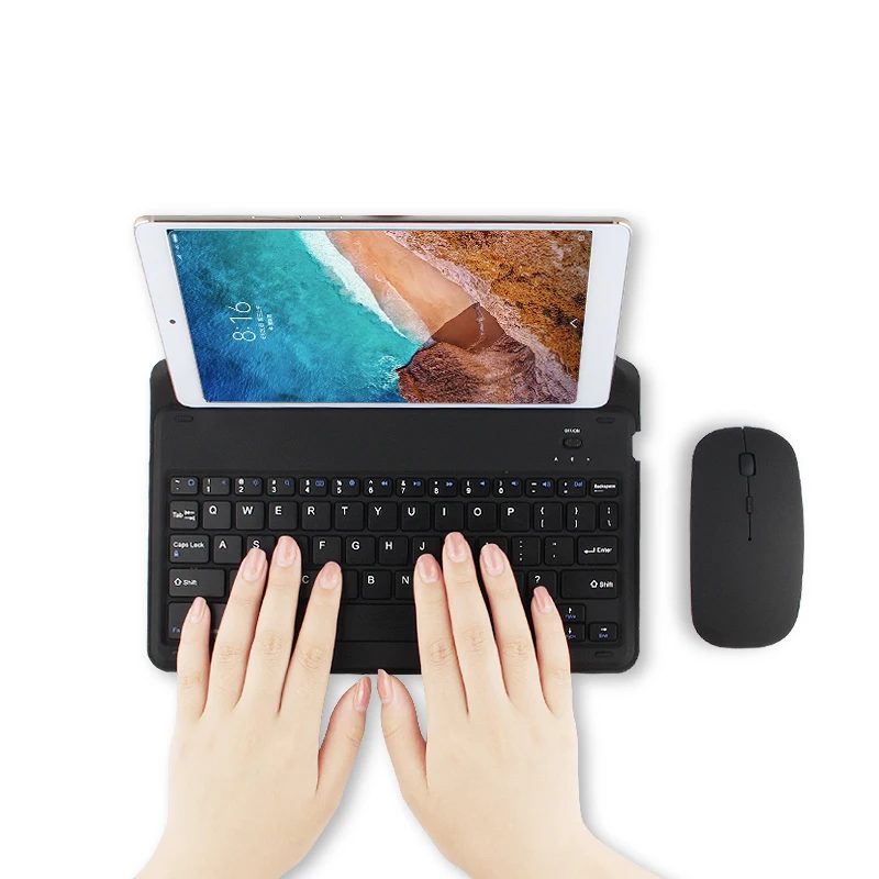 Bluetooth клавиатура для Xiaomi Mi Pad 4/3/2/1 планшетный ПК Беспроводная MiPad 1/2/3/4 MiPad4 3 mi pad3 2 1 4
