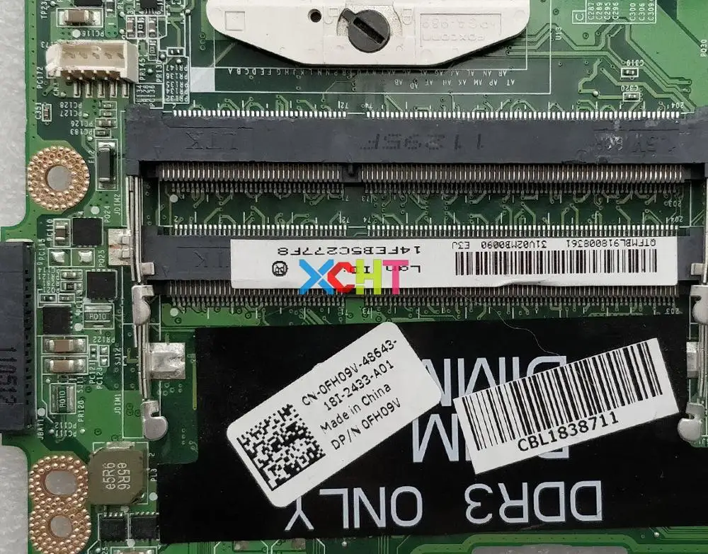 Для Dell Inspiron N4110 FH09V 0FH09V CN-0FH09V DA0V02MB6E0 DA0V02MB6E1 HM67 Материнская плата ноутбука тестирование