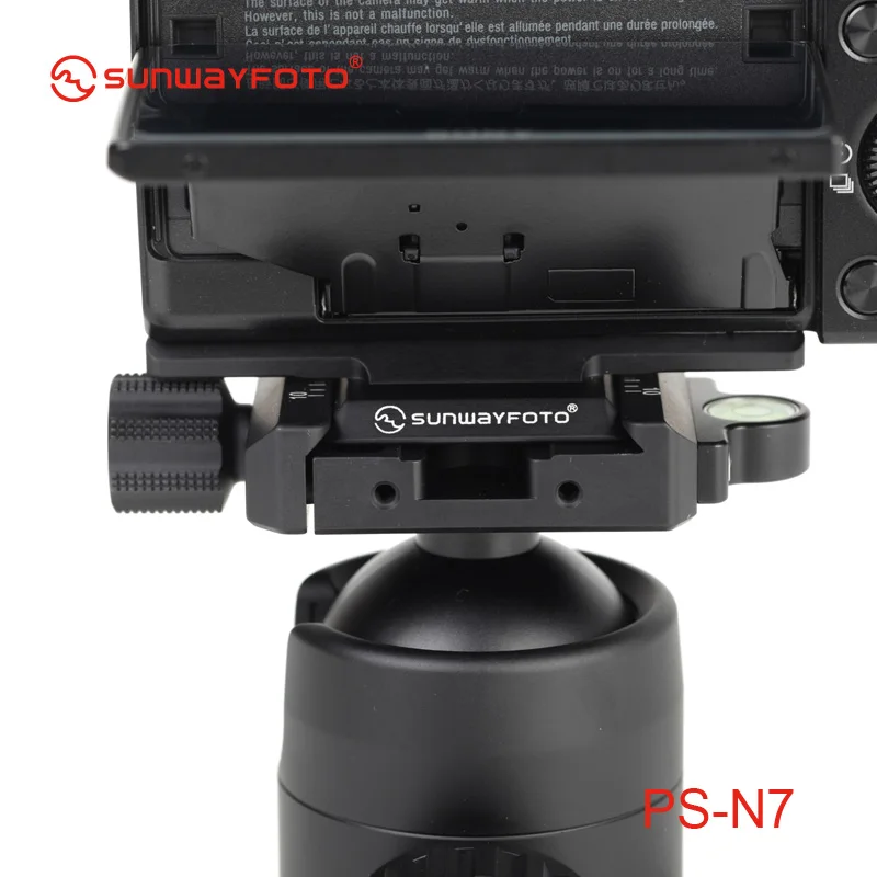 Штативная головка SUNWAYFOTO БЫСТРОРАЗЪЕМНАЯ пластина для SONY Nex7 и стандартная