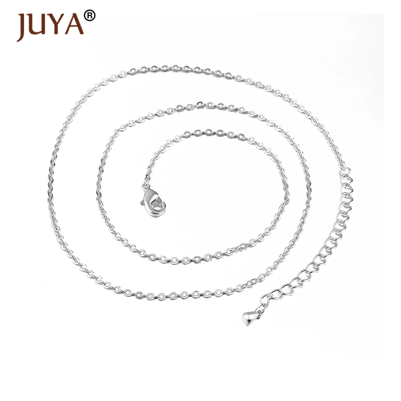 Регулируемая цепочка для ожерелья JUYA 10 шт./лот 50 см оптовая продажа ожерелье