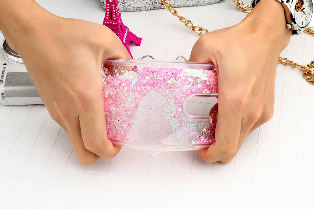 

Glitter Liquid Phone Cases For Meizu Meilan 6 M6 Case Silicone Fundas For Meizu M5 Note 5 M6S M6 MX6 M711Q M711C M681Q Cover TPU