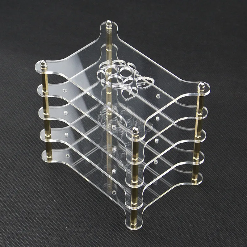 Корпус для Raspberry Pi 4 Модель B слоя с логотипом прозрачный корпус также 3|box light|case