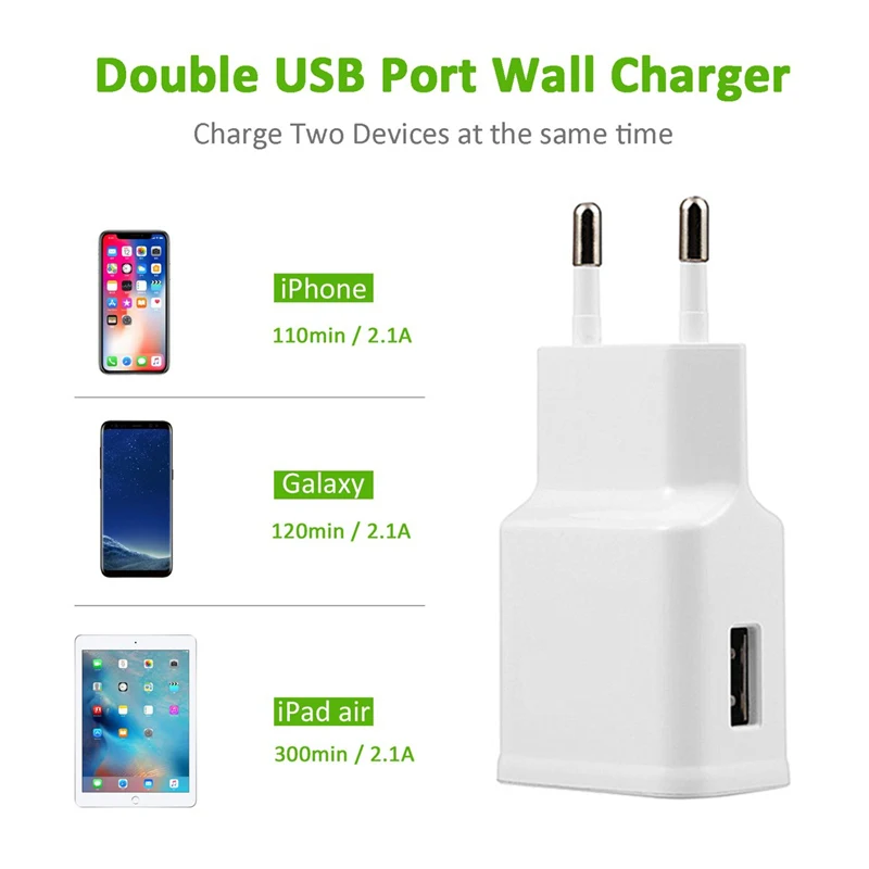 Usb type C кабель белый/черный ЕС зарядное устройство адаптер для samsung Galaxy S10 S10+ S10E S9 Lite S8 Note 9 8 A9 Star A70 A80