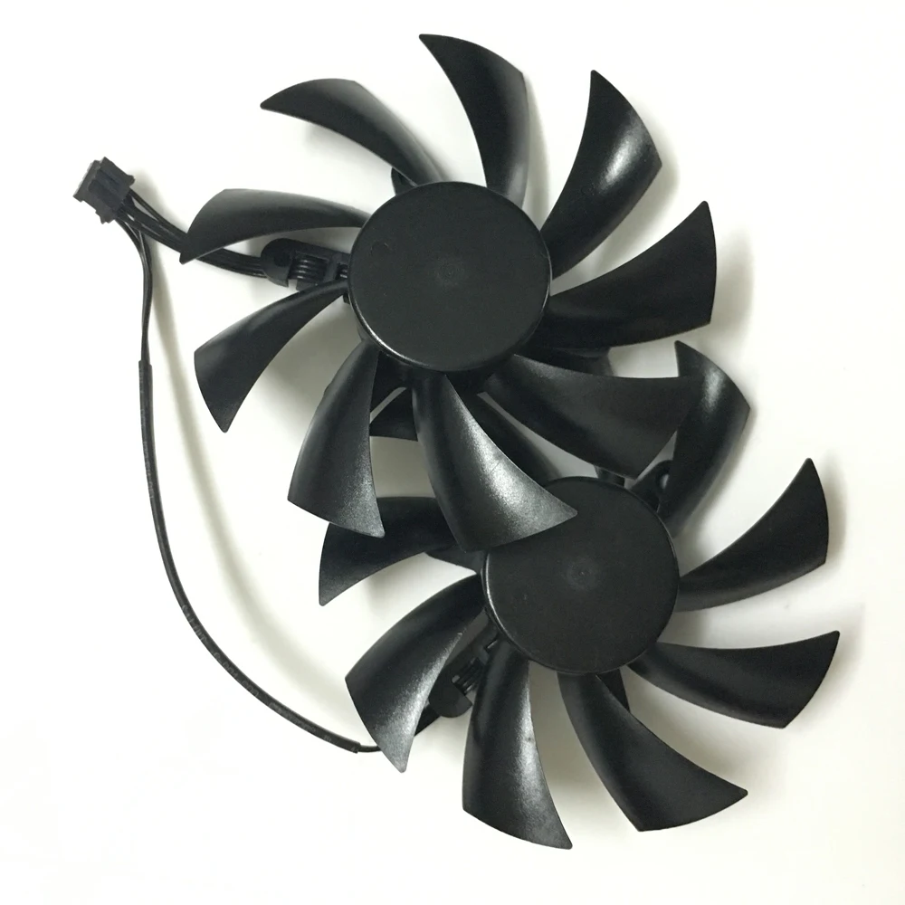 2 шт./лот Графика карта вентилятор VGA Охладитель Вентиляторы EVGA gtx770 GTX 760 770 780
