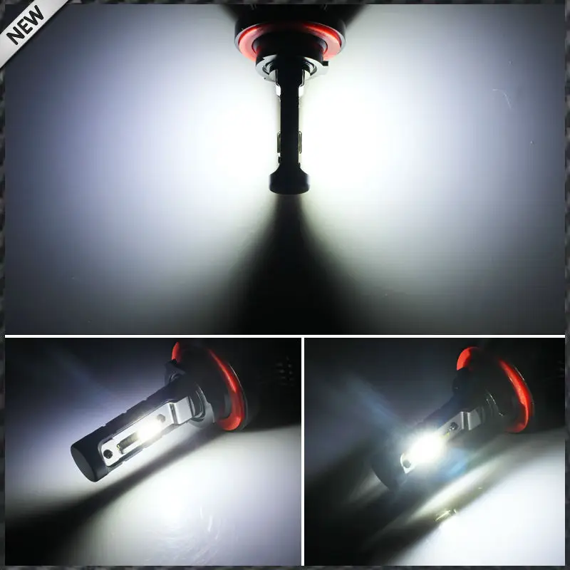 Ijdm высокое Мощность 9007 LED Фары для авто-9004 Hi/lo-6000 К белый мощность ED на Luxeon со