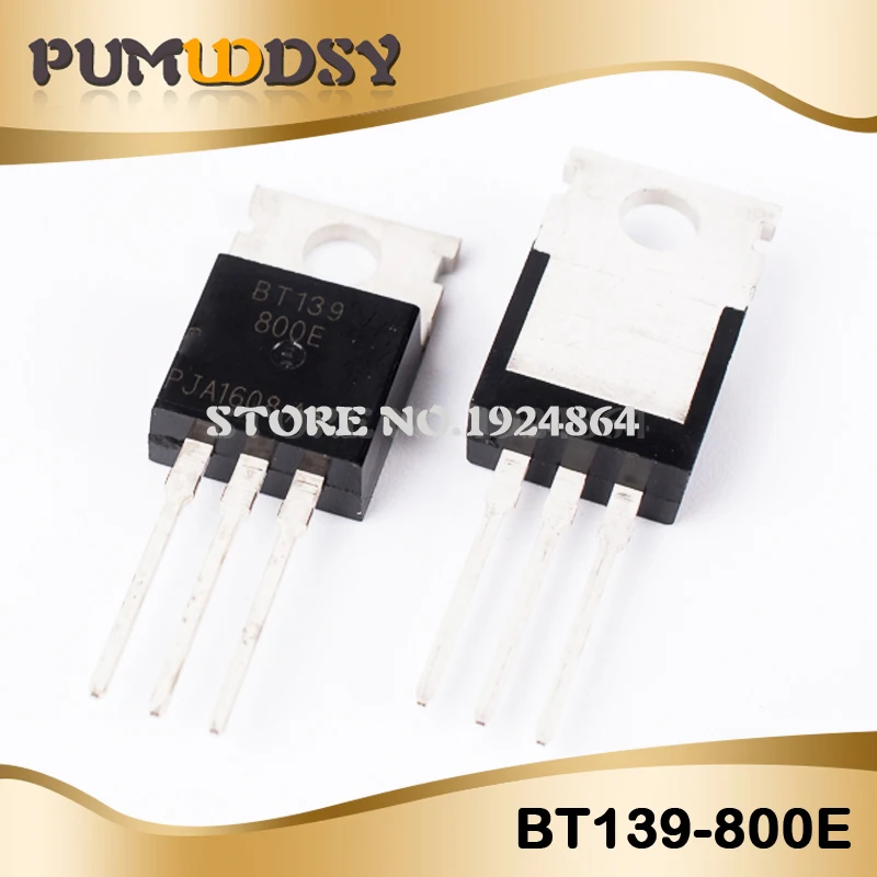 10 шт. BT139-800E BT139 BT139-800 800V 16A симисторов рельс TRIAC-220