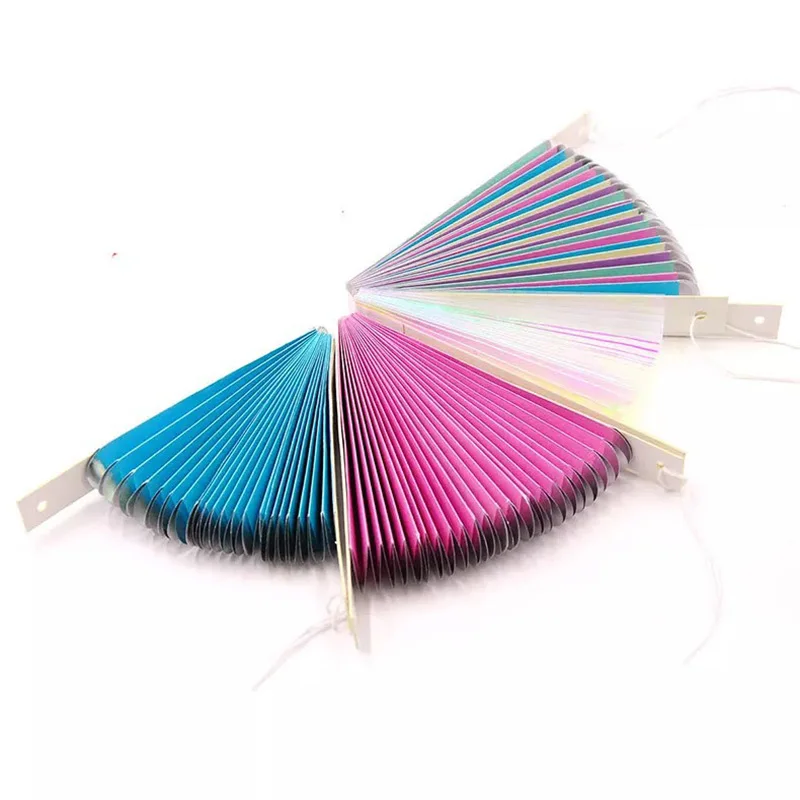 4pcs/Lot Colorful Unicorn Party Paper Fan DIY Hanging Tissue Paper Flower For Baby shower Christams Birthday Wedding Decoration