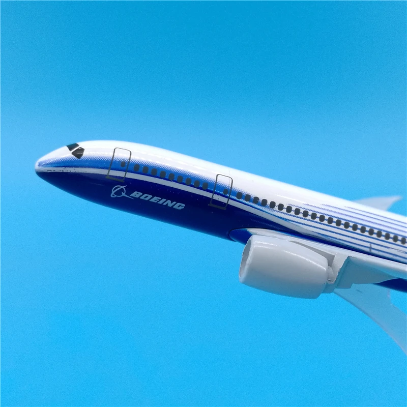 16 см Прототип Boeing 787 авиакомпании самолет модель B787 сплава авиации самолета