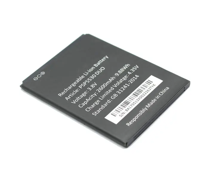 Запасной литий-ионный аккумулятор Seasonye 3x2600 мАч/5530 Вт/ч PSP 5530 DUO + универсальное
