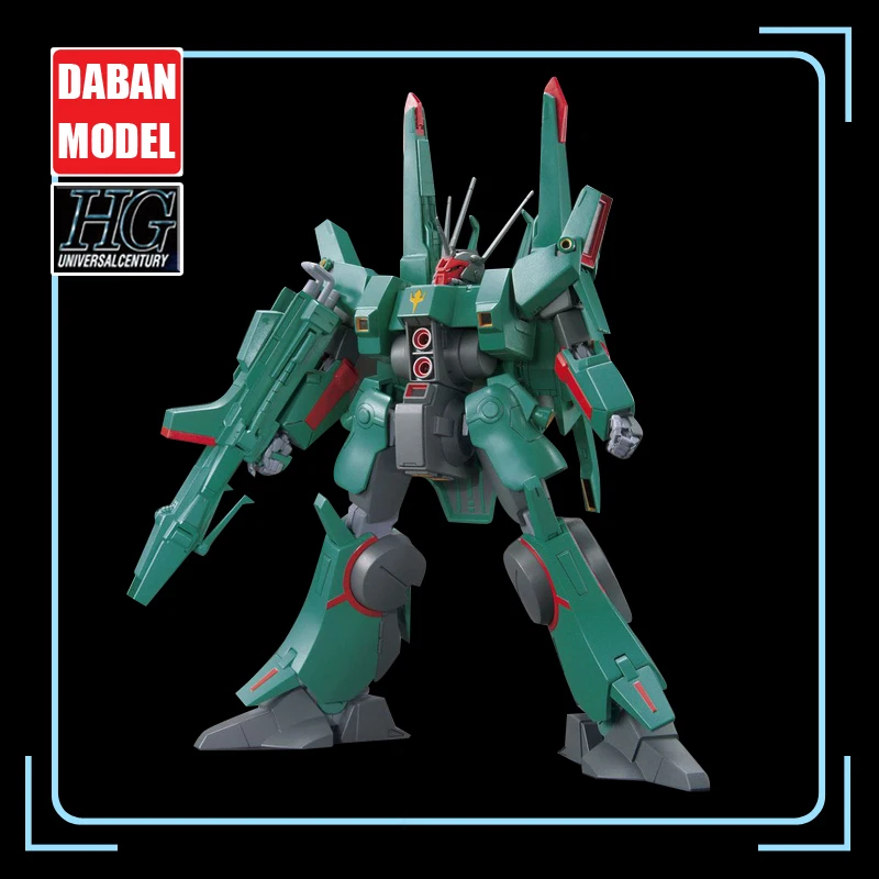 Экшн фигурка DABAN модель 1/144 HGUC 173 ZZ Edition зеленый волк дубен GUNDAM из принта редкая