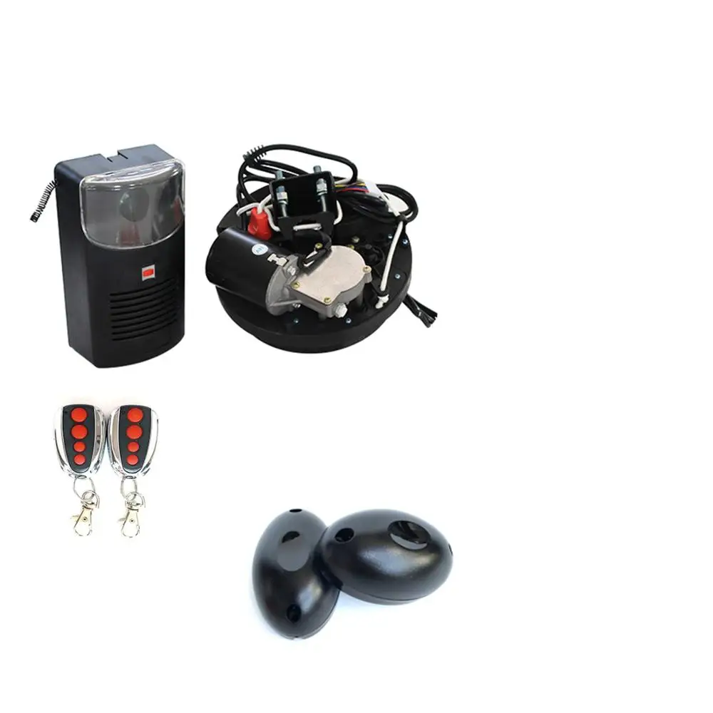 Kit 3 Автоматический ролик открывания двери гаража мотор-оператор роликовый прокатный двигатель открывания ворот открытый драйвер 250N Лифт силы домашней безопасности - Цвет: Kit 3