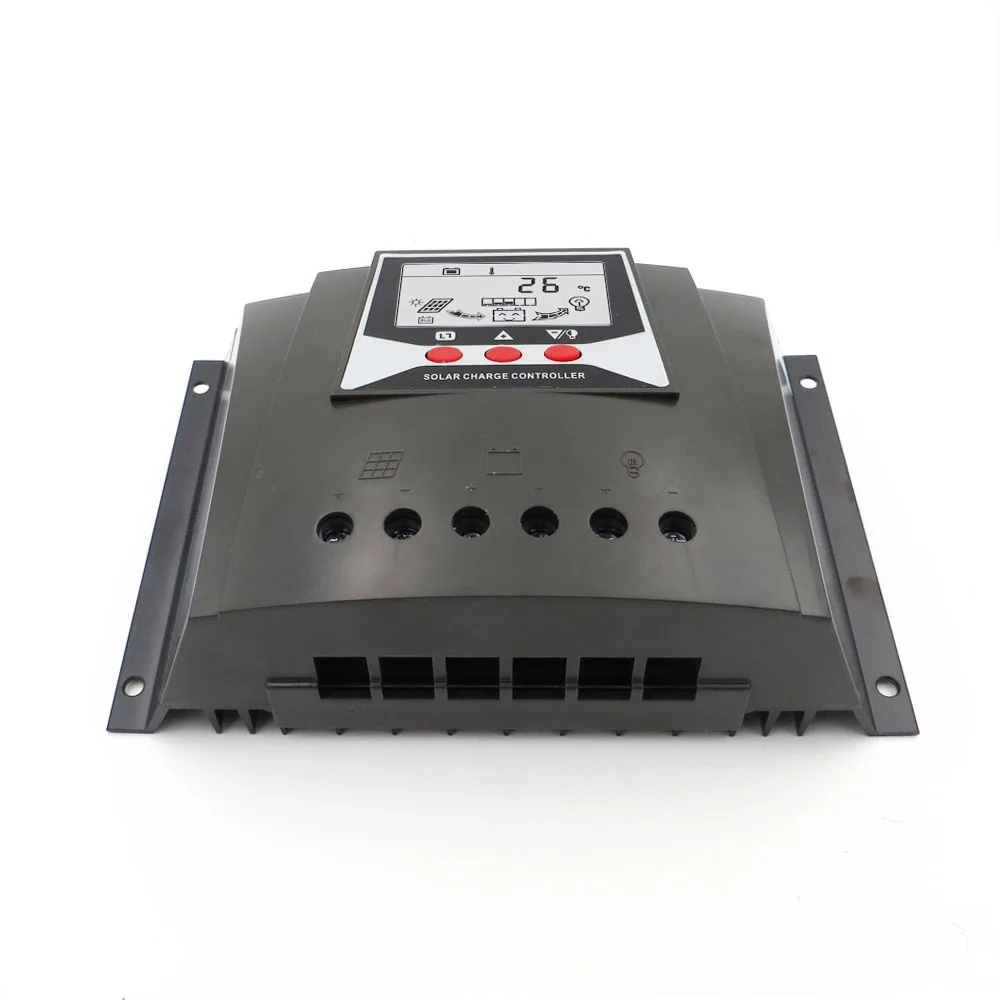 Solar Charge controller 50A 12/24/36/48V 50AMPS PWM Charger Regulators Auto Backlight LiFePO4 lithium Battery 3.2V 3.7V | Обустройство