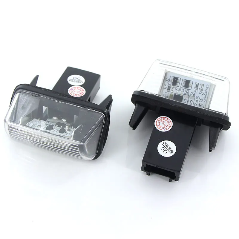 Apmatauto 2 шт. светодиодный 18SMD номерной знак света лампы для Citroen C3 C4 C5 Berlingo Saxo Xsara
