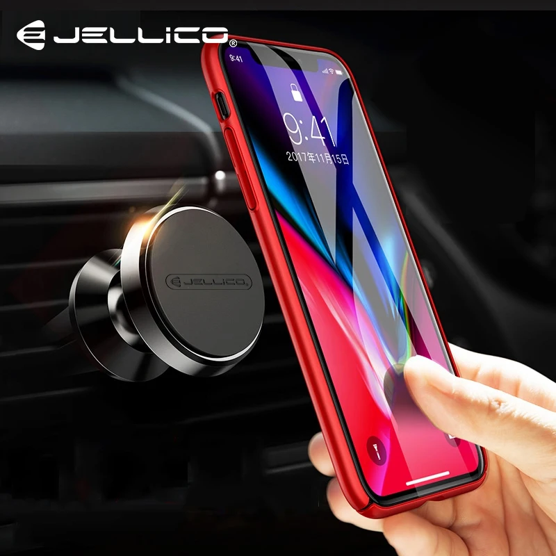 Jellico магнитный автомобильный держатель для телефона iPhone samsung 360 Air Mount мобильного в