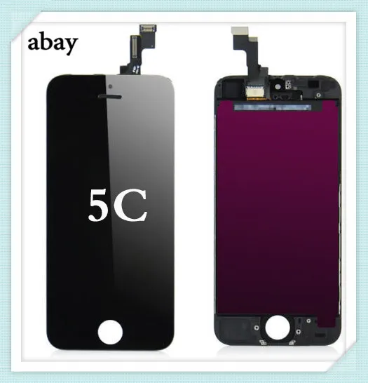 ЖК экран с дигитайзером для iPhone 5 5C 100% испытано сенсорный сменный дисплей AAA
