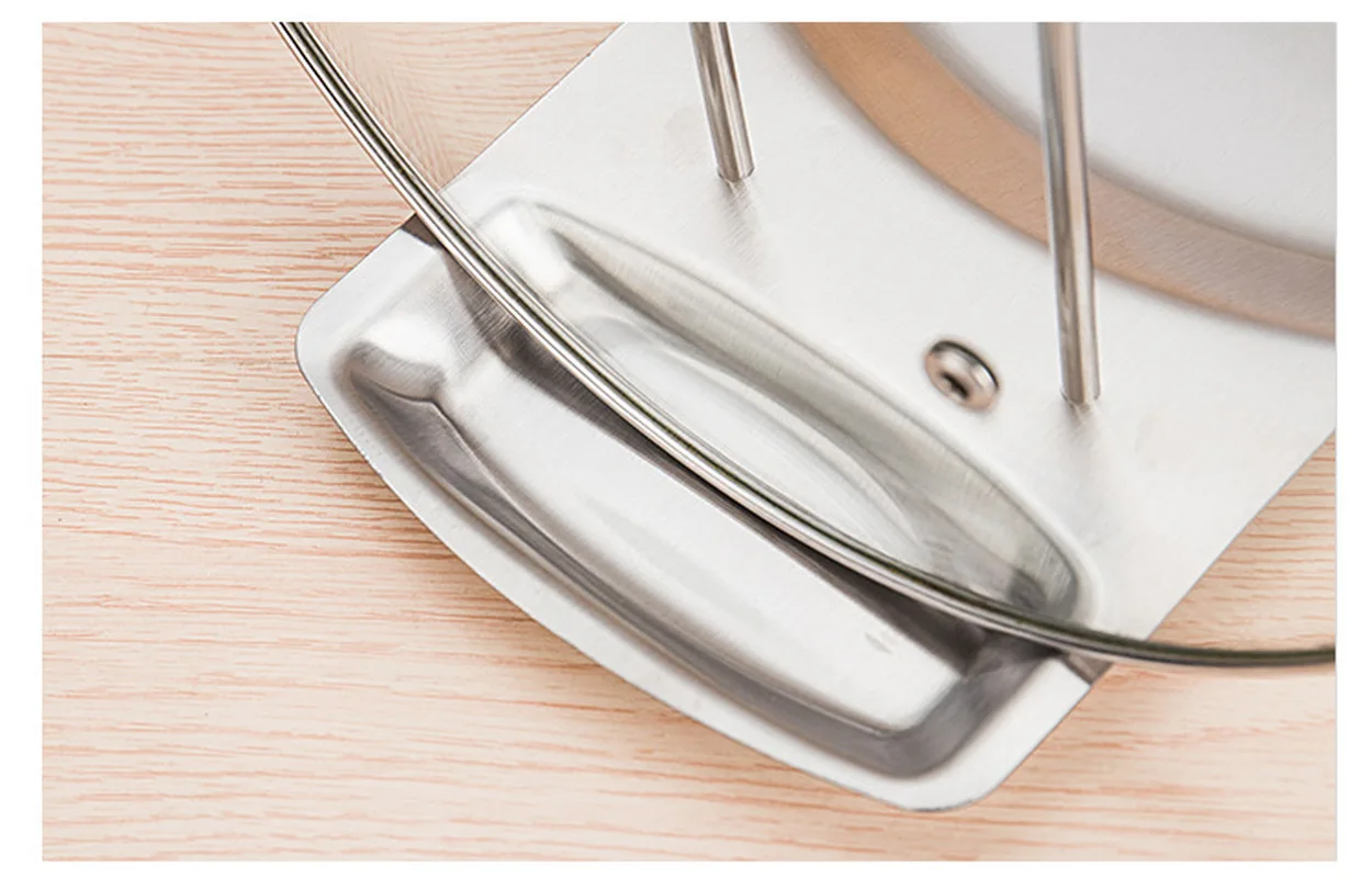 1 шт. держатель крышки горшка и ложка для хранения кухонного декора инструмент