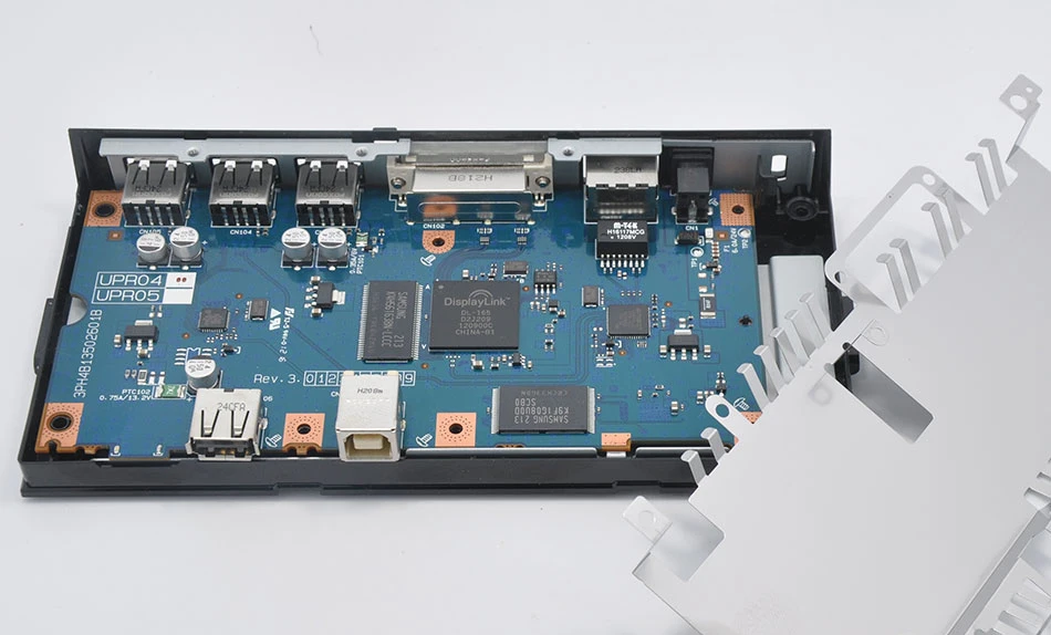 Док станция USB 2 0 с на DVI VGA сетевой концентратор конвертер док чипсет Displaylink для Mac
