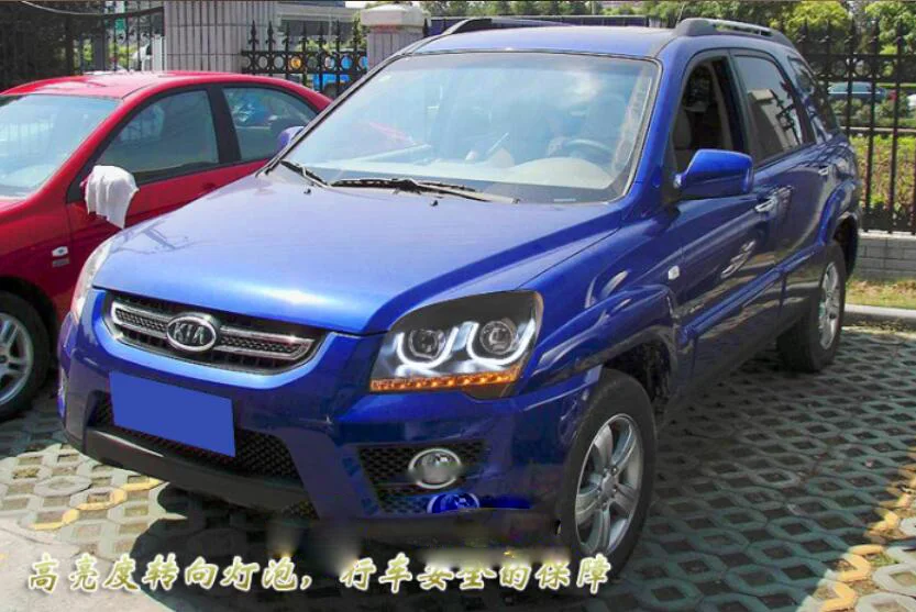 HID, 2007~ 2012, автомобильный Стайлинг, KlA Sportage фара, Sportage, soul, spectora, k5, sorento, kx5, ceed, Sportage фара