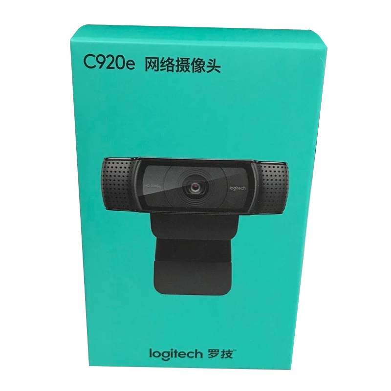 Logitech C920E HD 1080 P Веб камера с автофокусом Full видео звонок стерео аудио Поддержка