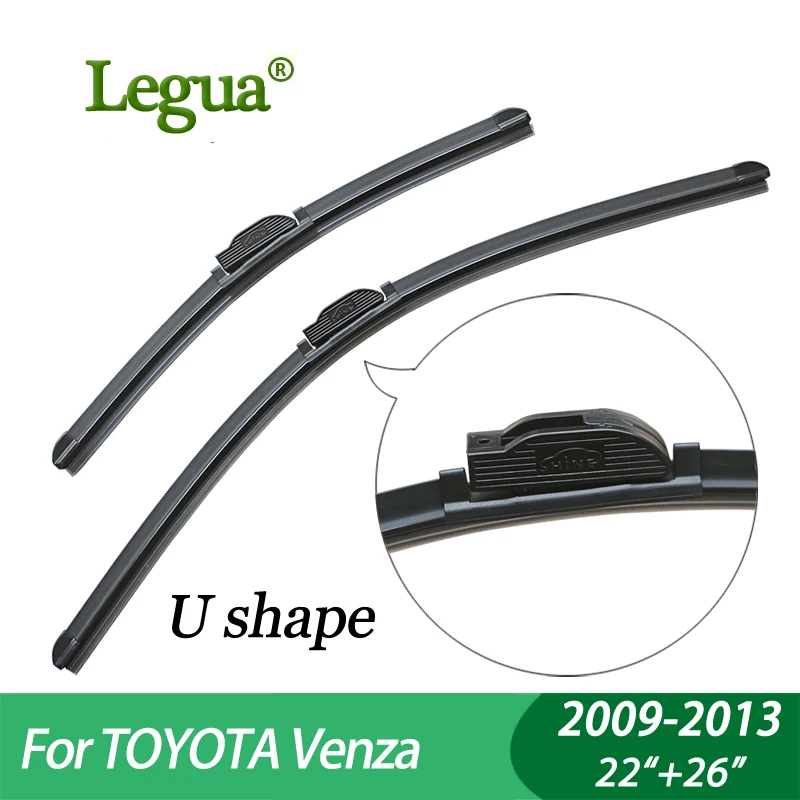 Стеклоочистители для Toyota Venza (2009 2013) 22 + 26 дюймов|wiper blade|windscreen wipercar wiper |