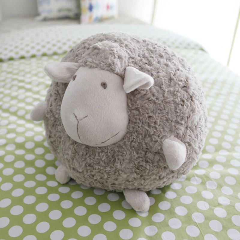 Детская плюшевая игрушка мяч в виде овцы|doll pillow|doll plushgirl birthday gifts |
