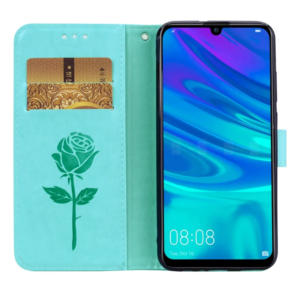 Кожаный чехол-кошелек с откидной крышкой для Huawei P Smart Y5 2019 Honor 10 Lite 6A 6X 7X 7A 7C Pro P8 P9 lite
