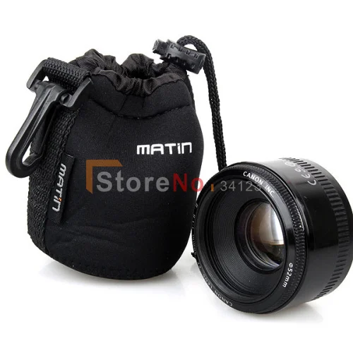100% новый 4 шт. S + M L XL неопреновый объектив для камеры DSLR мягкий чехол Canon Nikon Sony Pentax