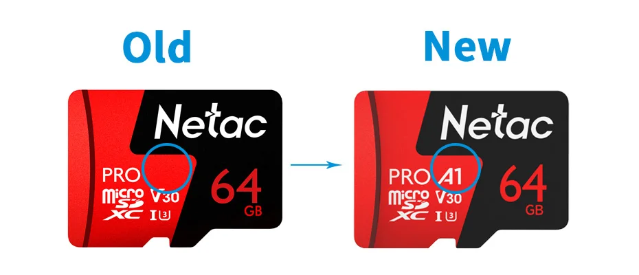 Netac Micro SD Card 64 Гб 128 ГБ 256 Гб класс 10 UHS 1 U3 V30 слот для карт памяти 64 128 Гб флэш-памяти Microsd P500 Pro TF карта для смартфона