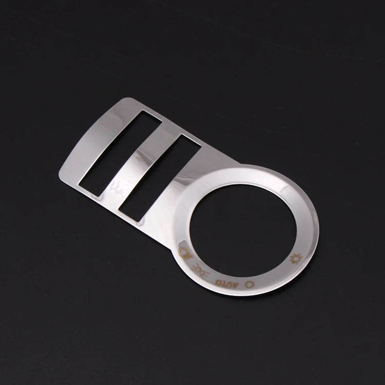 Автомобильный Стайлинг наклейка из нержавеющей стали для украшение