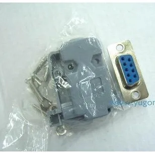 10 шт. RS232 серийный 9 Pin COM мужской разъем DB9 головка с пластиковой оболочкой корпус