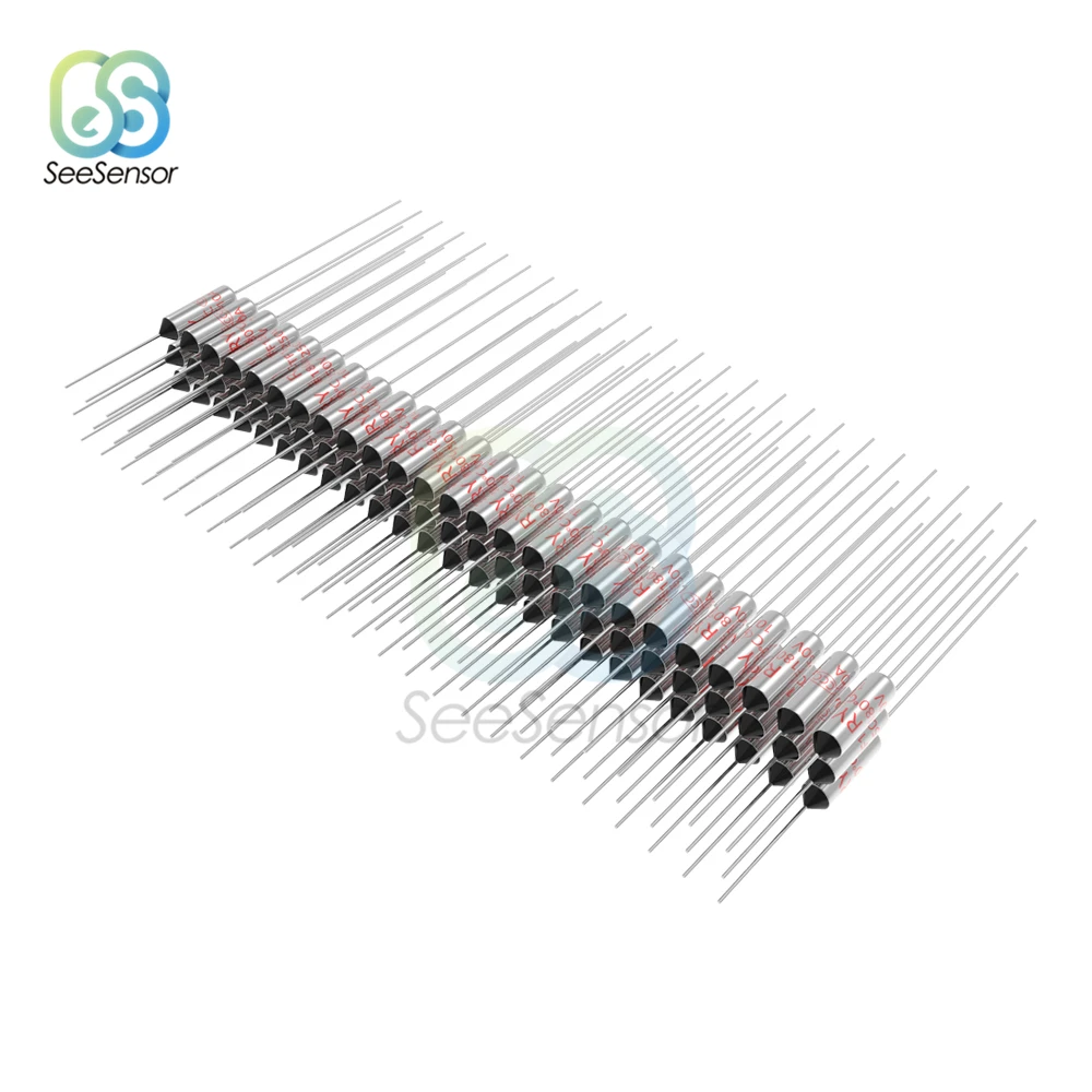 RY TF Thermal Fuse 10A 250V Temperature 60C 65C 85C 100C 105C 113C 120C 130C 152C 165C 167C 172C 185C 192C 210C 216C 240C 280C |