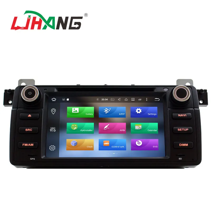 LJHANG 1 DIN Android 6 0 Автомобильный DVD для BMW E46 M3 MG ZT Rover 75 320 318 325 GPS навигация Мультимедиа