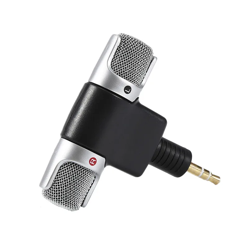 Новый профессиональный беспроводной стереомикрофон внешний микрофон для ручной