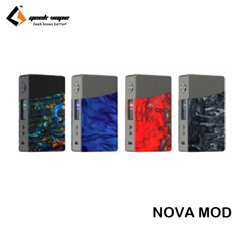 Оригинальный Geekvape NOVA мод 200 Вт TC коробка Vape поддержка Cerberus Sub Ом танк электронные