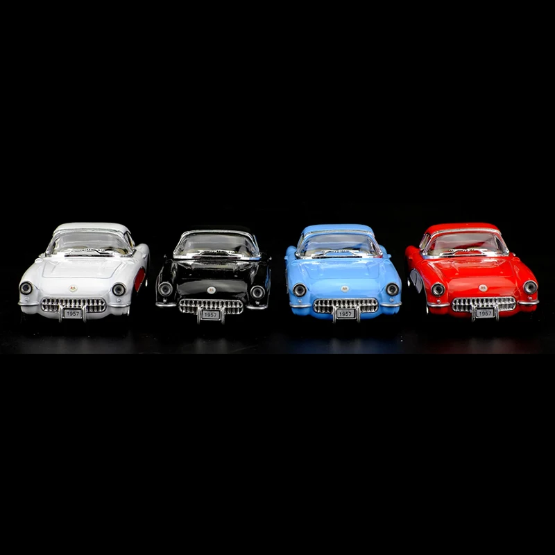 Kinsmart 1:34 1957 Corvette Classic Car Alloy Diecast Model Toy With Pull Back For Children Gifts Collection | Игрушки и хобби