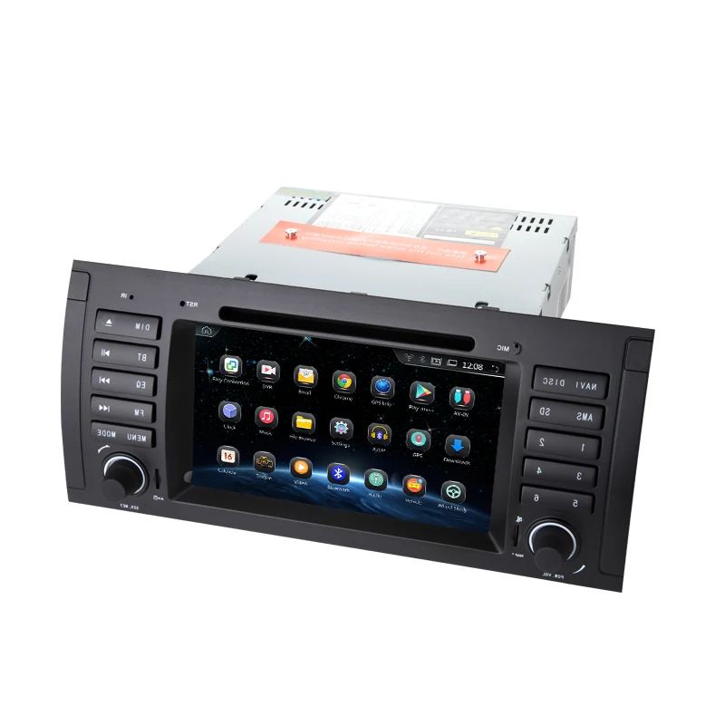 Android 9 0/9 7 дюймов Восьмиядерный автомобильный DVD-плеер стерео система для BMW E39 X5 M5