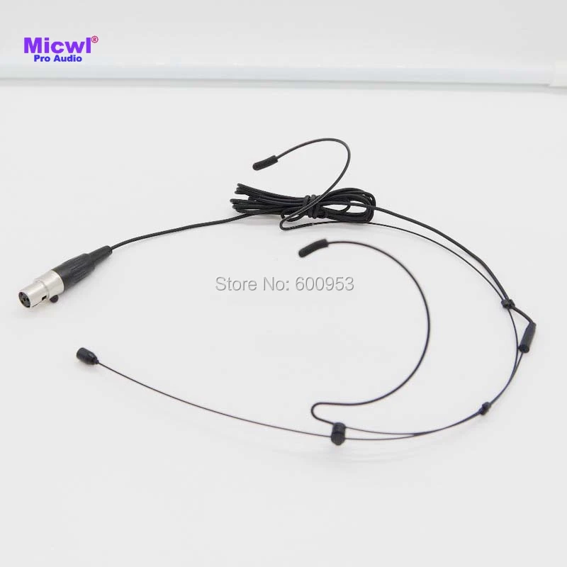 Всенаправленный микрофон MICWL для гарнитуры TA4F мини Shure UT PGX SLX ULX UGX беспроводная