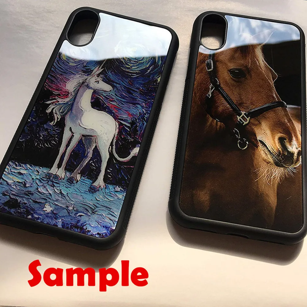 luxury tpu+Tempered Mirror case For iPhone XS Max XR 8 7 7Plus 6 6S 8plus 5se Usmc Marines Marine Corps Couple cover |