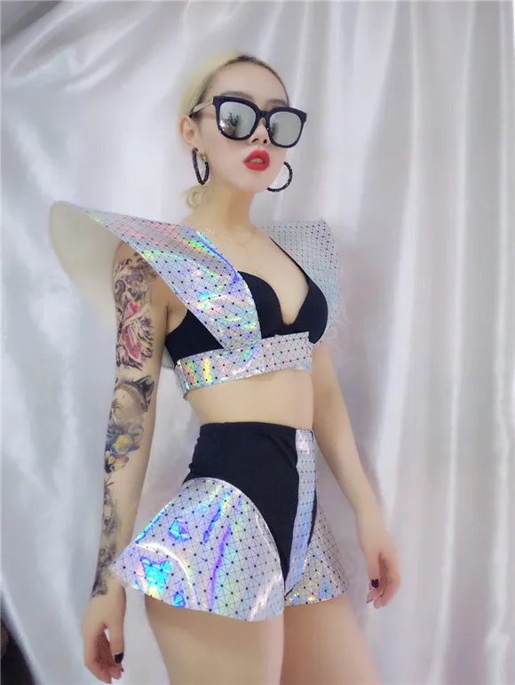 Женский танцевальный костюм DS певица сексуальный для танцев на заказ один