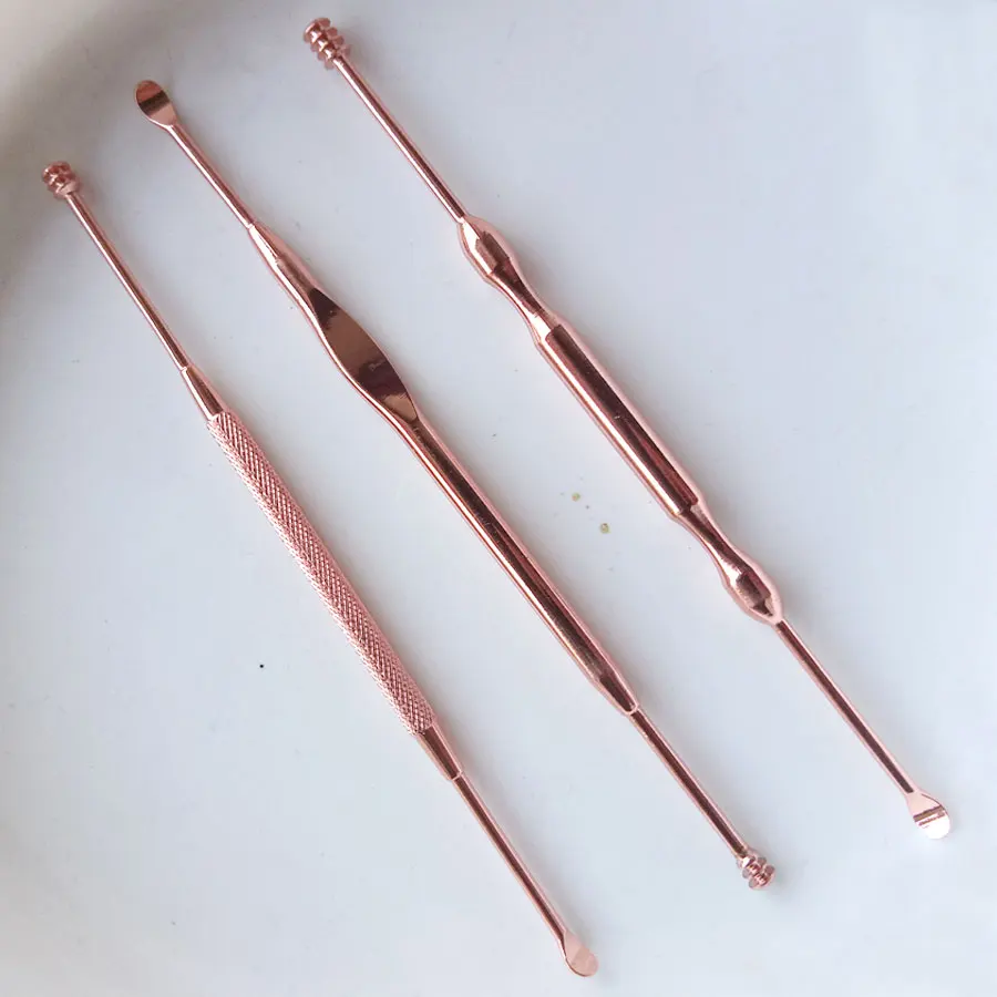 Портативные наушники из нержавеющей стали инструменты для чистки ушей