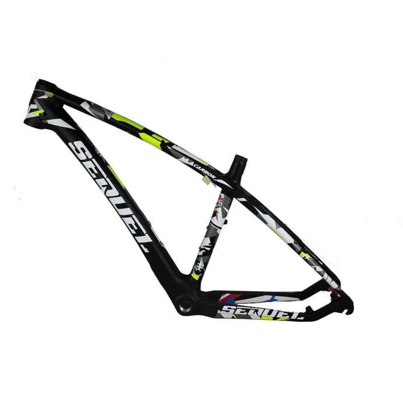 MQ-03 mtb углеродная рама 29er 142*12 мм через ось рамка велосипеда SEQUEL логотип углеродный