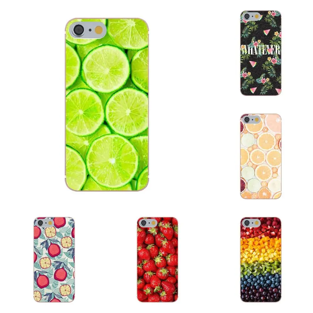 Tpwxnx летний фрукт лимон арбуз дизайн для Apple iPhone 4 4S 5 5C 5S SE 6 6S 7 8 Plus X|Чехлы-накладки| |