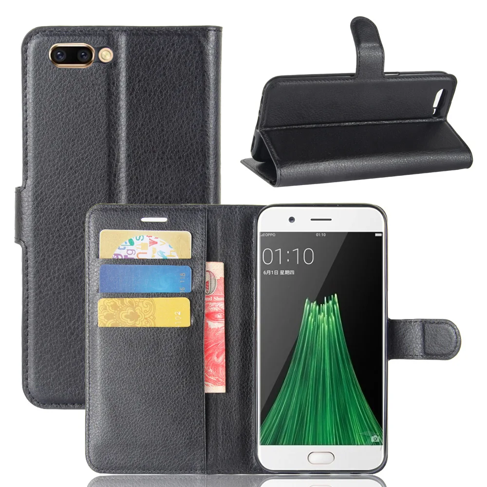 Чехол-книжка из искусственной кожи для OPPO R11 PLUS откидной бумажник чехлы телефонов
